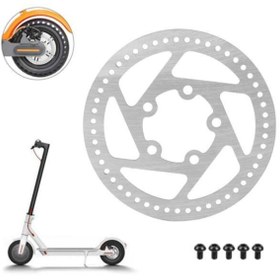 Resim Ycdc M365 Elektrikli Scooter Için Arka Teker Fren Diski 110mm 5 Delik 