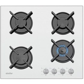 Resim Simfer 3036 Dg Gaz Emniyetli Setüstü Beyaz Cam 