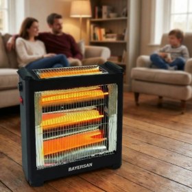 Resim MiraLive Şömine Tipi Isıtıcı Soba 2400W 
