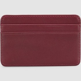 Resim Cabani Koyu Bordo Hakiki Deri Kartlık Bordo 