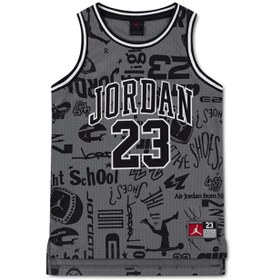 Resim Nike Erkek Çocuk Jordan Atlet 95C655 Siyah/gri 