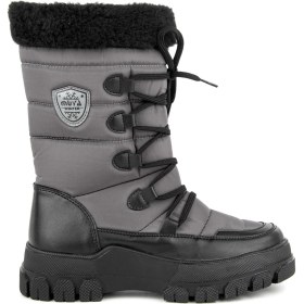 Resim Muya Gravity Anatomik Taban Içi Peluş Kürklü Fermuarlı Kadın Kar Botu 