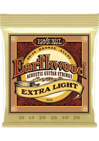 Resim Ernie Ball 2006 Extra Light 10-50 Akustik Gitar Teli 