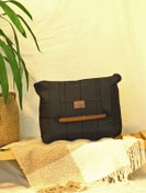Resim MODA Kadın Fermuarlı Geniş Hacimli Kapitone Puf El ve Omuz Çantası B:28cm En:34cm G:10cm 