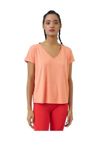Resim United Colors Of Benetton Kadın T-shirt Bnt-w20987 Somon 