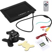Resim Skyeyyt Mini Tv 7 Inç Hd Monitör 800X480 Taşınabilir Araba LCD Dvd/cmmb&#39;de Yolcu Otomobil Kamyonları Için Iki Giriş (Yurt Dışından) 