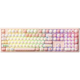 Resim AKKO MONSGEEK MG108B Piggy Party RGB Kablosuz Hotswap Mekanik Gaming Klavye 