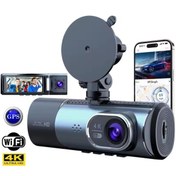 Resim Powermaster PM-27086 3.16\ Tft Ekran Çift Kameralı Gps Modüllü Hd Araç Kamerası Dvr (128Gb Destekli) 