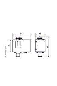 Resim Genel Markalar Fantini Cosmi B12DN Prosestat 5-16 Bar 