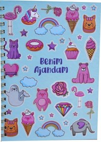 Resim Melimelek Benim Ajandam Sticker 5 Dd-021 Çok Renkli 