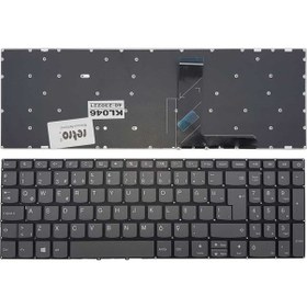 Resim Lenovo Ideapad 320-15ast İle Uyumlu Notebook Klavye - Siyah Gri - Tr 