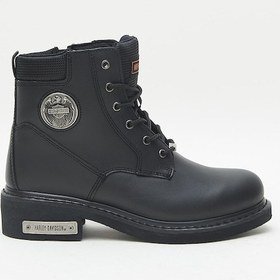 Resim Harley Davidson Jim Erkek Siyah Deri Bot-1218 Siyah 