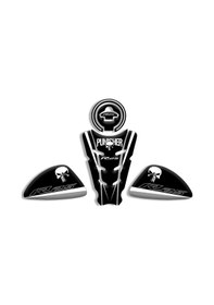 Resim Motosıklet Kaplama R25 Punısher Tasarımlı Tank Pad 2014/2018 02 