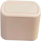 Resim Çöp Kutusu Kapak Asılı Otomatik Atık Depolama Kutusu Otomotiv Çöp Kutusu Pembe Yurt Dışından 