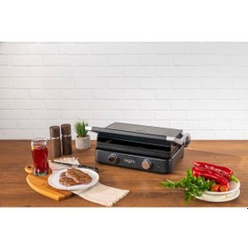 Resim Leggno Gourmet Pro Izgara ve Tost Makinesi 2000 Watt 