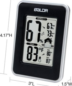 Resim TEKNO İSTANBUL Baldr Termometre Ve Nem Ölçer Higrometre Thr195 