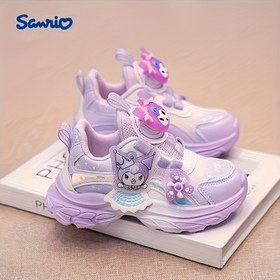 Resim Sanrio Kızlar için Sevimli Pastel Mor & Pembe Sneaker'ler, Kalp ve Cinnamoroll Karakterleri ile Tüm Sezon Düşük Üstlü Döner Bağcıklı Ayakkabılar, Şok Emici İç Tabana ve Yay Desteklili Hafif PU Kapaklı - Günlük, Çalışma Salonu Koşusu Sporu İçin Rahat Casual Ayakkabılardan (Genç Bedenine kadar), sevimli şık sneaker’s, gündüz ayakkabısı, çocuk spor ayakkabısı çeşitleri 