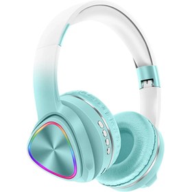 Resim Karler Bass Tune 650 BT RGB Kablosuz Kafaüstü Kulaklık - Yeşil ZNGZR 