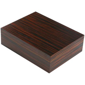 Resim PremiumQuality Vincenzo Ebony Humidor Puro Kutusu 