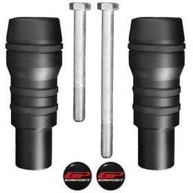 Resim Gp Kompozit Honda Cb650r E-clutch 2025 Uyumlu Motor Koruma Takozu Siyah 