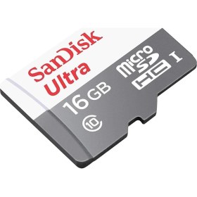 Resim Ultra 16 GB Microsdhc Hafıza Kartı, 80MB/SN Uhs-I 10 - SDSQUNS-016G-GN3MN 