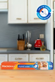 Resim MACRO MAX Hazır Kesilmiş Yağlı Pişirme Kağıdı - 16X2 - 32 Adet 