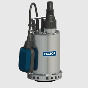 Resim Factor CS550INOX-N Paslanmaz Gövdeli Temiz Su Drenaj Pompası 550W 
