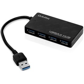 Resim Dark Connect Master U341 DK-AC-USB341 4 Port USB 3.0 Hub 