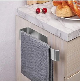 Resim 27 Cm Paslanmaz Çelik Havluluk, Kendinden Yapışkanlı Tasarım 12 Izgara 
