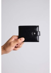 Resim Defacto Erkek Suni Deri Cüzdan F9303axnsbk27 Siyah-bk27 