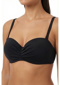 Resim Penti Siyah Lotus Straplez Bikini Üstü 