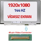 Resim HP Uyumlu Pavilion Gaming 15-Dk1013Nt Lcd Ekran 15.6 Slim 40 Pin Vidasız 