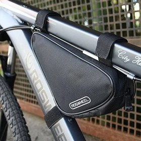 Resim Roswhell Su Geçirmez Bisiklet Üçgen Çanta 