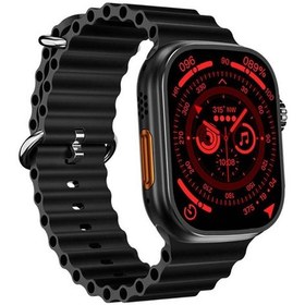 Resim İos Ve Android Uyumlu Akıllı Saat Ra23 Smart Watch 49mm Ip67 Sertifikalı Siyah Siyah 