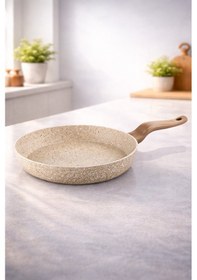 Resim Diez 18 Cm Granit Ezme Tava Cappucıno | Yapışmaz Mini Tava Kahvaltılık, Sote 