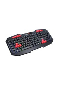 Resim Marvo K602 Membrane Switch Kablolu Anti Ghost RGB Oyuncu Klavye 
