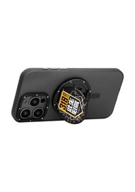 Resim Youngkit Telefon Ve Tabletler İçin Magnetik Stand Siyah - Turuncu 