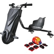 Resim 36V Yüksek Güçlü Drift Elektrikli Scooter, Ayarlanabilir 360° Drift, Bluetooth & Kask Seti 