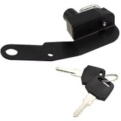 Resim Junzhuodianpu Motosiklet Kask Kilidi Kiti Husqvarna Vıtpılen401 Svartpılen 401 250 2024- Kask Anti-hırsızlık Kilidi 