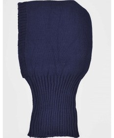 Resim Balaclava Kadın Triko Kar Maskesi Bere Boyunluk Koyu Lacivert Koyu Lacivert Standart 
