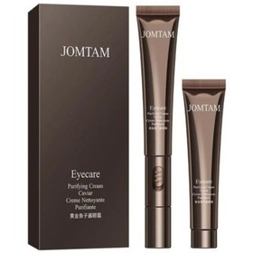 Resim Jomtam Yedek Tüplü Elektrik Masajlı Altın ve Havyarlı Sıkılaştırıcı Göz Bakım Kremi 20 G 