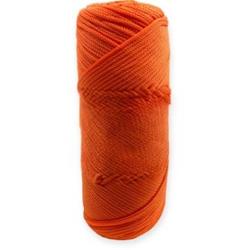 Resim Makrome İpi 3mm Polyester Turuncu Simli 