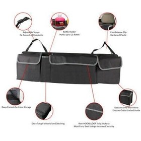 Resim Araç Araba İçi Bagaj Eşya Düzenleyici Çanta 