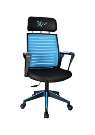 Resim Xfly Plastik Ayaklı Oyuncu Koltuğu - Mavi File - 2395D0542 