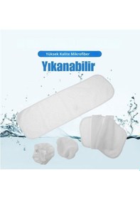 Resim Pirantech Cb-902 Buharlı Temizlik Makinesi İle Uyumlu Yer Bezi Ve Cam Bezi 