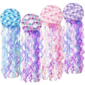 Resim Suntek 4x Asılı Jöle Kağıt Fener Degrade Süsleme Deniz " 