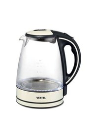 Resim VESTEL V-brunch 2000 Glass Su Isıtıcı Krem 