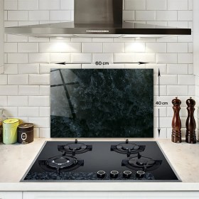 Resim Decorita Cam Ocak Arkası Koruyucu | Şef Ocak Arkası | 40cm x 60cm 