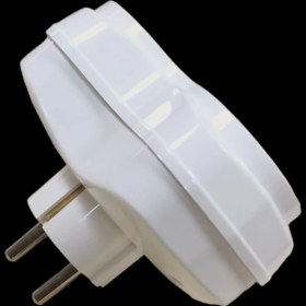 Resim Tek-İş Üçlü 3 Lü Topraklı Fiş Priz Yonca Golyat Çocuk Korumalı 