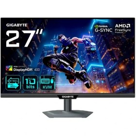 Resim Gigabyte M27UP 27 3840x2160 UHD 160Hz 1ms HDMI DP Type-C HDR 400 IPS Gaming Monitör 